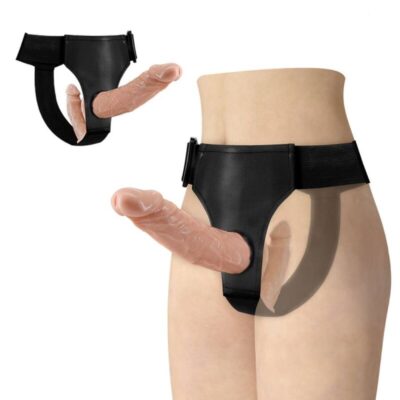 Alternative view of BAILE - ULTRA PASSIONATE HARNESS DOUBLE DILDOS WITH HARNESS