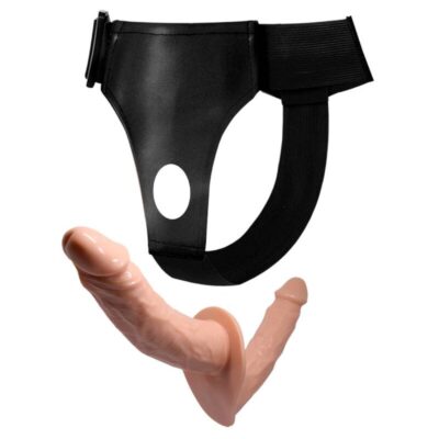 Baile - ultra passionate harness double dildos with harness baile harness collection caliente. Pt