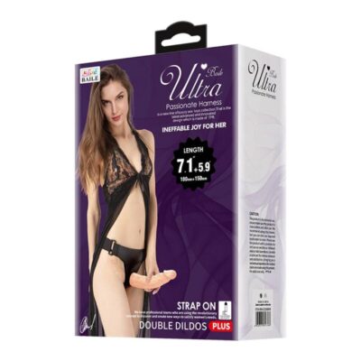 Baile - ultra passionate harness double dildos with harness baile harness collection caliente. Pt