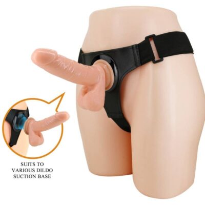 Alternative view of PRETTY LOVE - ARNÊS CUECAS UNIVERSAL ARNÊS COM DILDO TOM 20 CM NATURAL