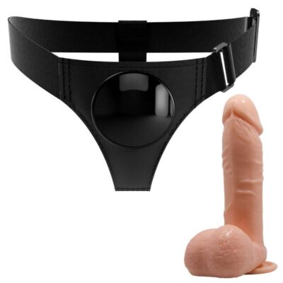 Pretty love - arnês cuecas universal arnês com dildo tom 20 cm natural pretty love caliente. Pt