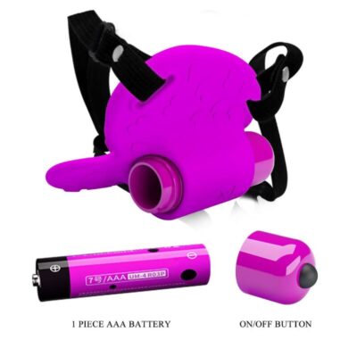 Bonito amor - massager clitórico heartbeat 10 modos de vibração roxo pretty love flirtation caliente. Pt