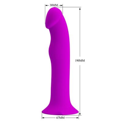 Bonito amor - vibrador e estimulador murray roxo pretty love flirtation caliente. Pt