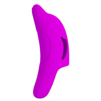 Bonito amor - estimulador de dedos poderoso delphini roxo pretty love caliente. Pt
