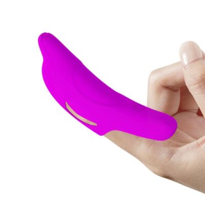 Bonito amor - estimulador de dedos poderoso delphini roxo pretty love caliente. Pt