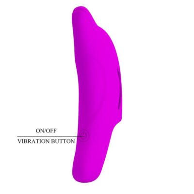 Bonito amor - estimulador de dedos poderoso delphini roxo pretty love caliente. Pt