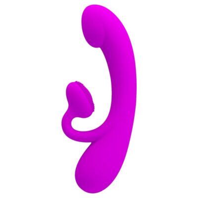 Pretty love - sincere silicone vibrator and stimulator purple pretty love caliente. Pt