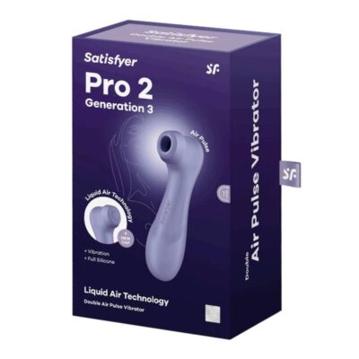 SATISFYER PRO 2 GENERATION 3 LIQUID AIR TECHNOLOGY - LILAC 12 Satisfyer pro 2 generation 3 liquid air technology - lilac - image 6