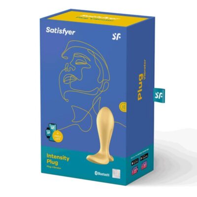 Alternative view of SATISFYER INTENSITY PLUG - ROXO