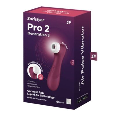 SATISFYER PRO 2 GENERACI N 3 - VINHO TINTO BLUETOOTH & APP 13 Satisfyer pro 2 generaci n 3 - vinho tinto bluetooth & app satisfyer air pulse caliente. Pt