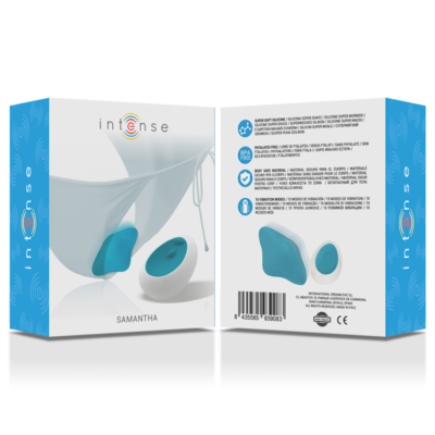 Intense - samantha remote control pantie blue intense fun caliente. Pt