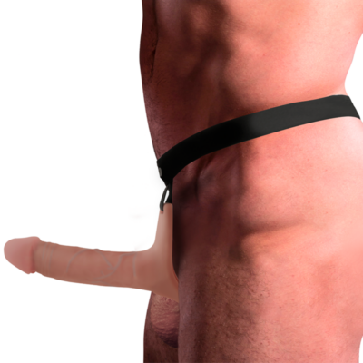 Intenso - extenso de silicone oco strap-on 16 x 3,5 cm intense couples toys caliente. Pt
