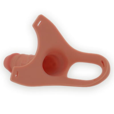 Intenso - extenso de silicone oco strap-on 16 x 3,5 cm intense couples toys caliente. Pt