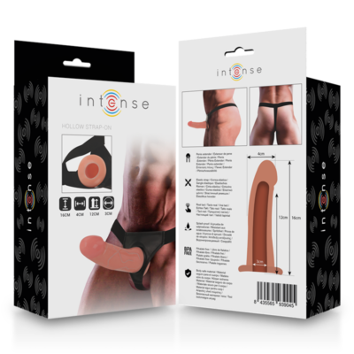 Intenso - extenso de strap-on oco 16 x 3 cm intense couples toys caliente. Pt