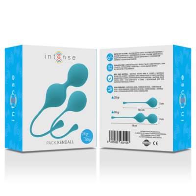 Intenso - kegel beads pack kendall blue intense health & fun caliente. Pt