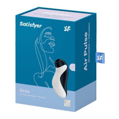 Satisfyer - orca air pulse stimulator + vibração satisfyer air pulse caliente. Pt
