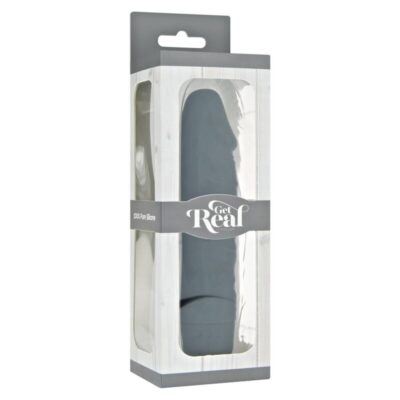 Get real - mini vibrador clássico preto get real caliente. Pt