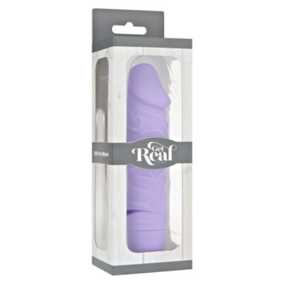Get real - mini vibrador clássico roxo get real caliente. Pt