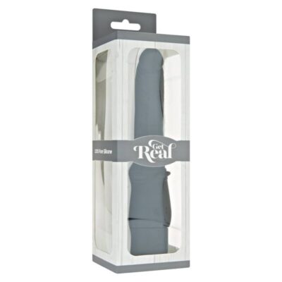 Get real - vibrador liso clássico preto get real caliente. Pt