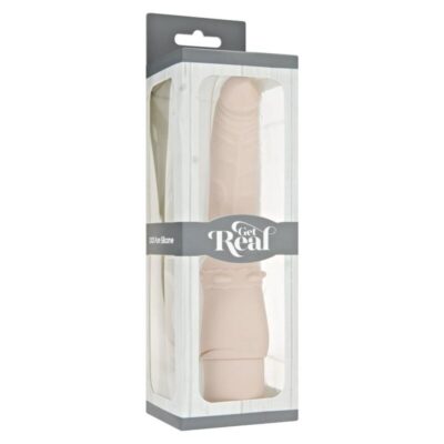 Get real - pele vibradora lisa clássica get real caliente. Pt