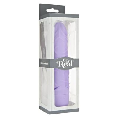 Get real - vibrador original clássico roxo get real caliente. Pt