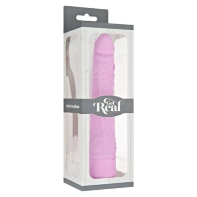 GET REAL - VIBRADOR SLIM CLÁSSICO ROSA 5 Get real - vibrador slim clássico rosa get real caliente. Pt