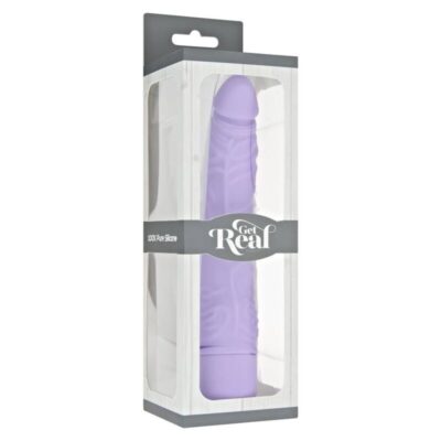 Get real - vibrador slim clássico roxo get real caliente. Pt