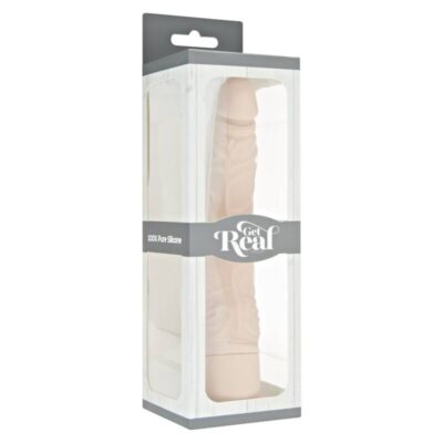 Get real - pele vibradora clássica slim get real caliente. Pt