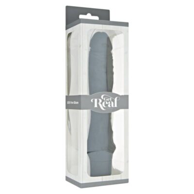 Get real - vibrador clássico grande preto get real caliente. Pt