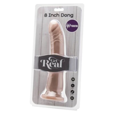 Alternative view of GET REAL - PELE VIBRANTE DONG 20,5 CM