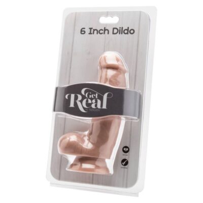 Alternative view of GET REAL - DILDO 12 CM COM BOLAS PELE