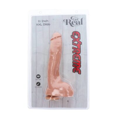 Get real - extreme xxl dildo 28 cm pele get real caliente. Pt