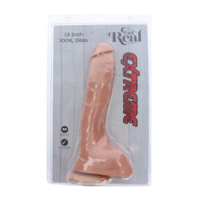 Get real - extreme xxxl dildo 34 cm pele get real caliente. Pt