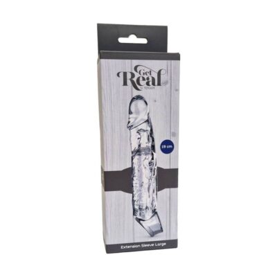 Get real - manga de extensão grande transparente get real caliente. Pt