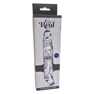 Get real - manga de extensão xlarge transparente get real caliente. Pt