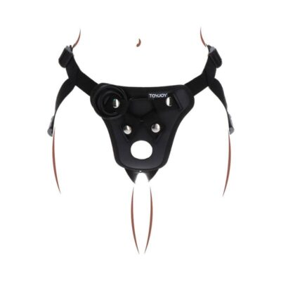 Get real - arnês de prazer strap-on preto get real caliente. Pt