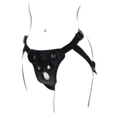 Get real - arnês de prazer strap-on preto get real caliente. Pt