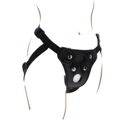 Get real - arnês de prazer strap-on preto get real caliente. Pt
