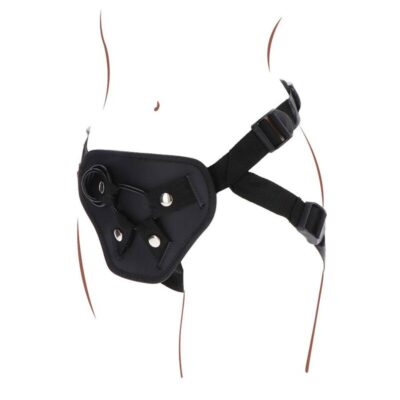 Get real - strap-on deluxe chicote preto get real caliente. Pt
