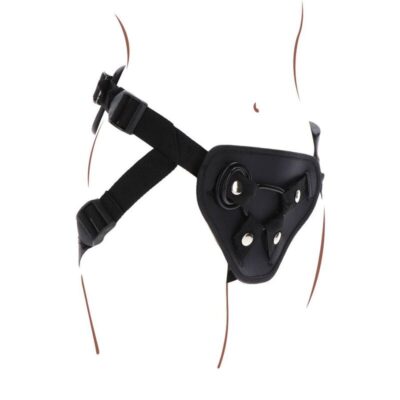 Get real - strap-on deluxe chicote preto get real caliente. Pt