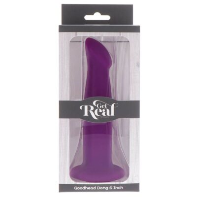 Get real - goodhead dong 12 cm roxo get real caliente. Pt
