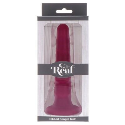 Get real - dong nervado 12 cm vermelho get real caliente. Pt