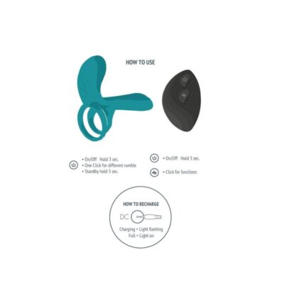 Xocoon - anel vibrador para casais verde xocoon caliente. Pt