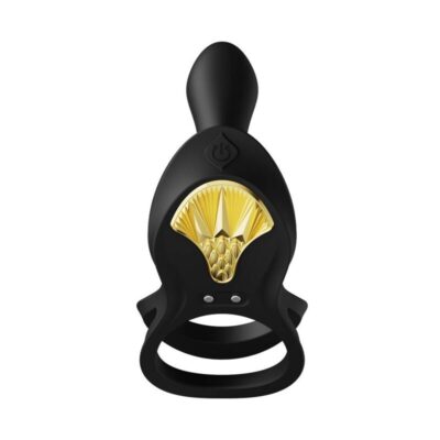 Zalo - anel vibrante para casais bayek preto zalo caliente. Pt