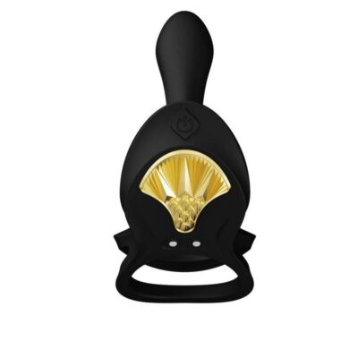 Zalo - anel vibrante para casais bayek preto zalo caliente. Pt