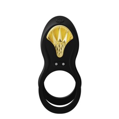 Zalo - anel vibrante para casais bayek preto zalo caliente. Pt