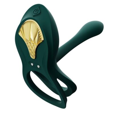 Zalo - anel vibrante para casais bayek verde zalo caliente. Pt