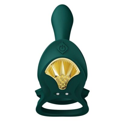 Zalo - anel vibrante para casais bayek verde zalo caliente. Pt