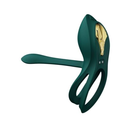 Zalo - anel vibrante para casais bayek verde zalo caliente. Pt