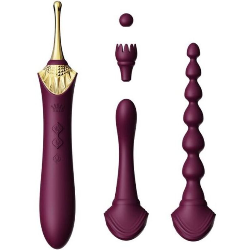 Zalo - bess 2 clitoral massager purple zalo caliente. Pt